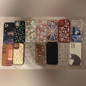 LOT of 14 iPhone 12 Pro Max Phone Cases!